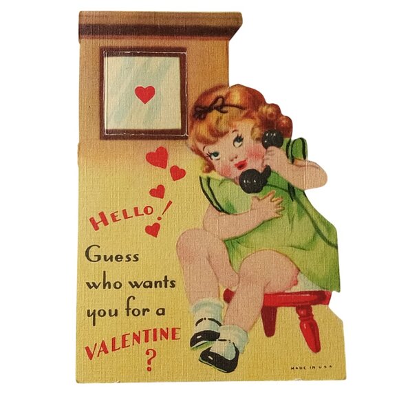 Vintage Cute Pop Out Window Card - Picture 1 of 5